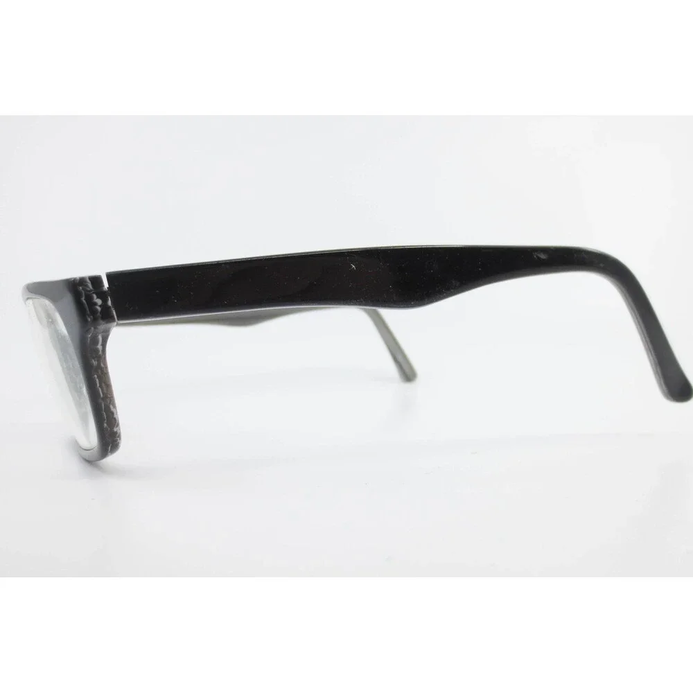 Aristar Charmant AR18641 Eyeglass Frames Black Grey Striped Rectangular 145mm